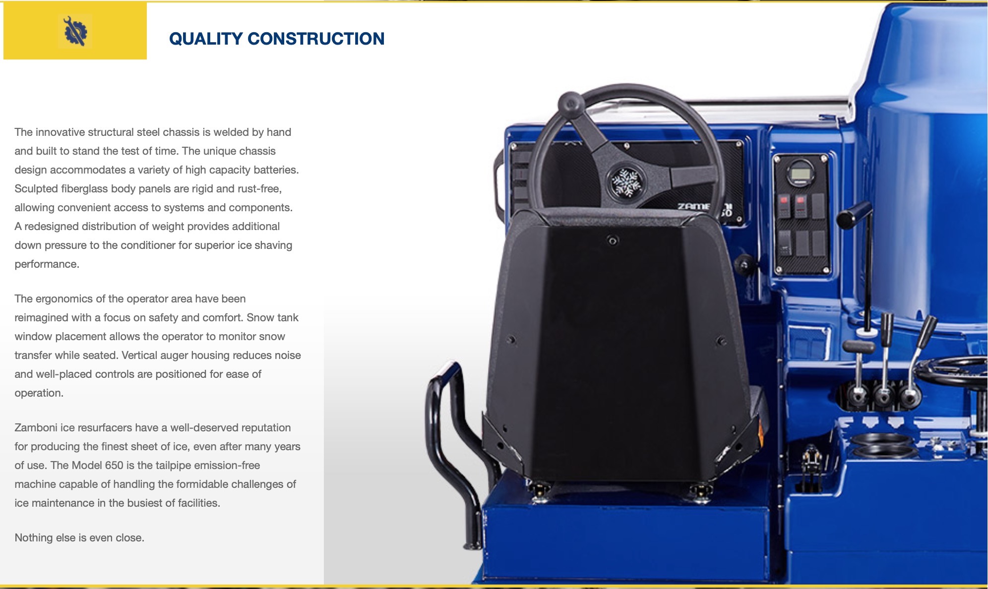 ZAMBONI 650 Maxy Plus